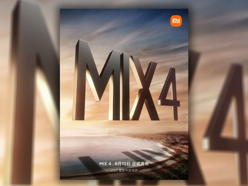 Xiaom Mi Mix 4 Teaser