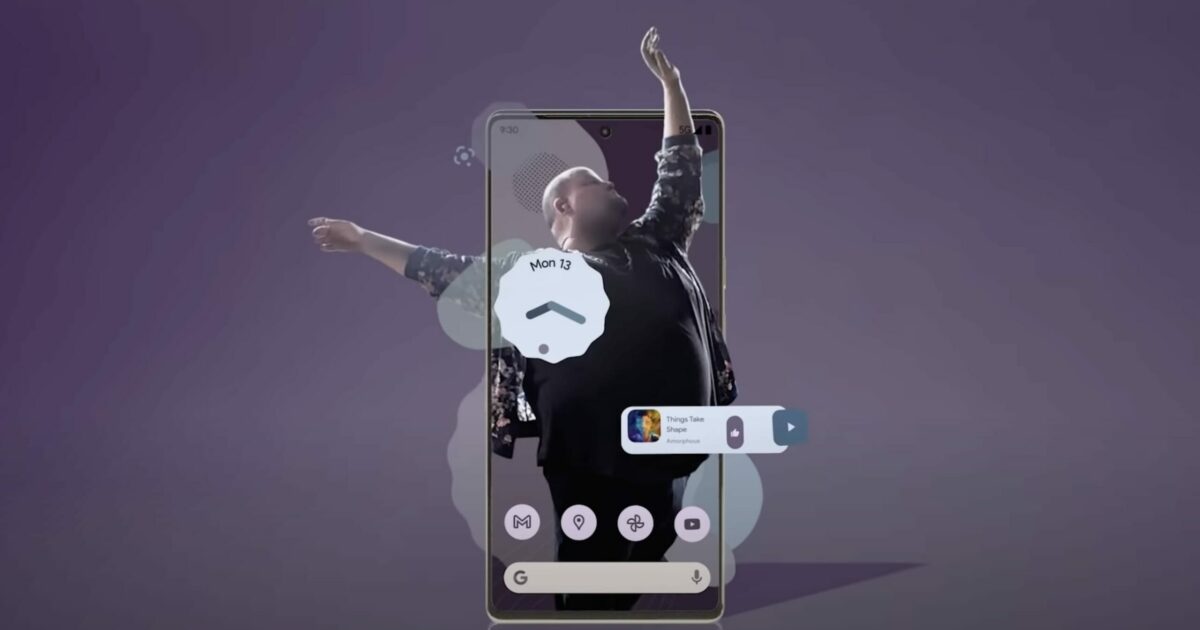 Google Pixel 6 Android 12 Teaser