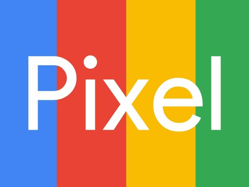 Google Pixel Logo Colors Head