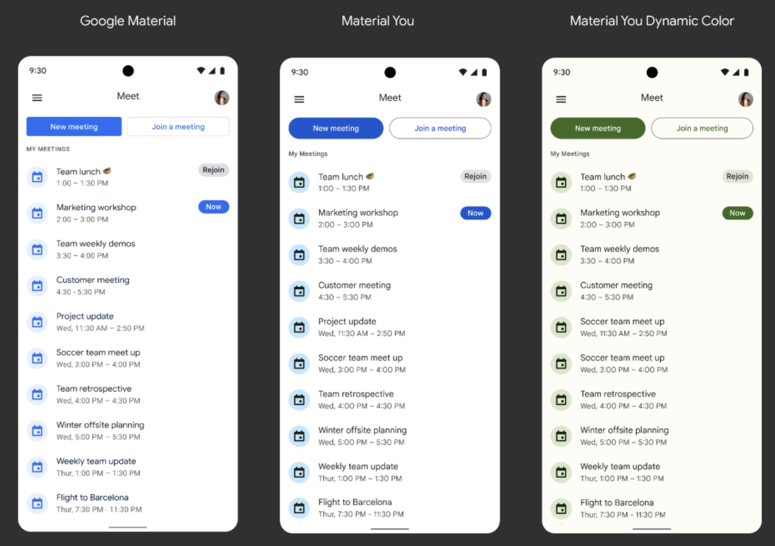 Google Workspace Apps Material You4