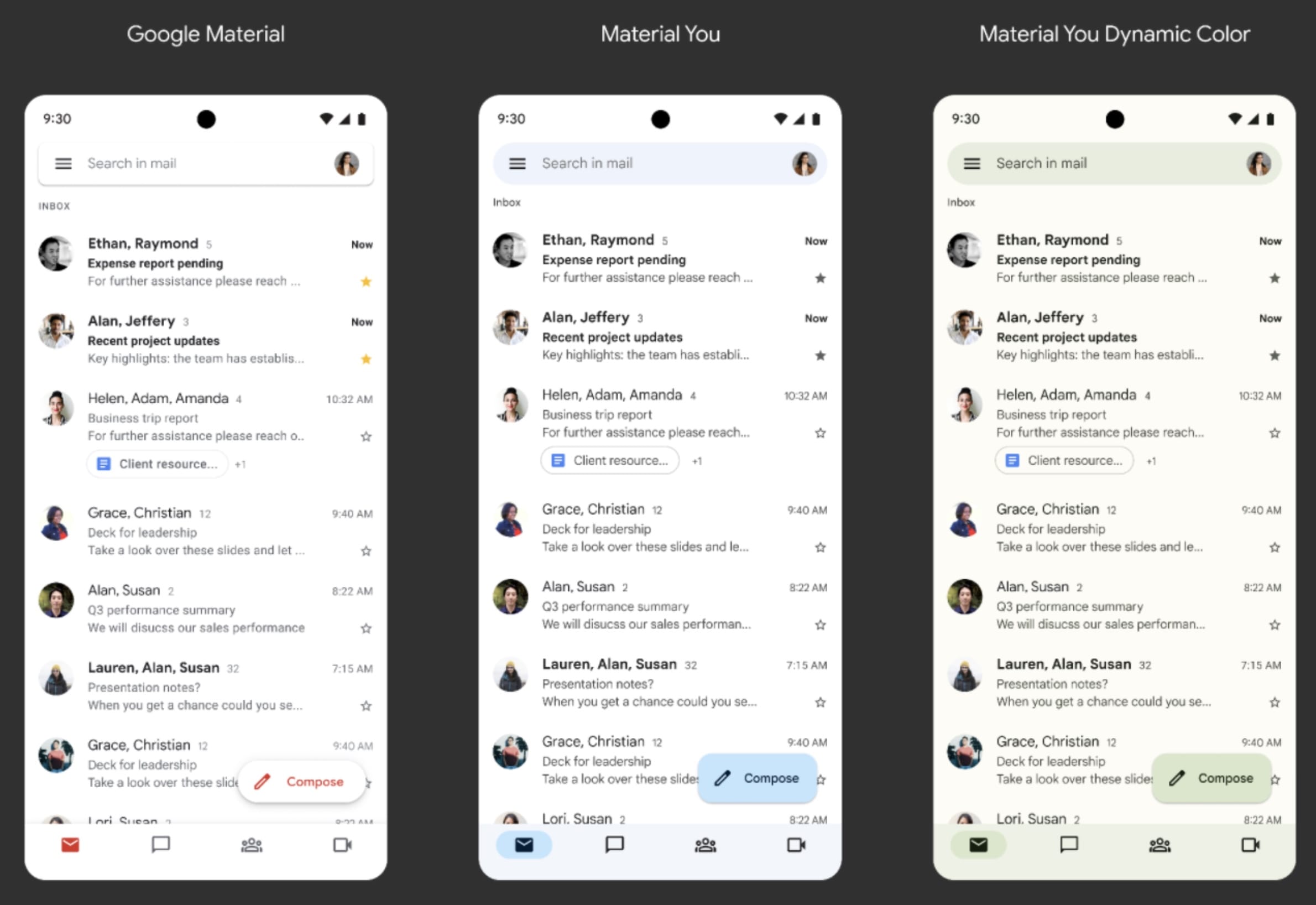 Google Workspace Apps Material You5