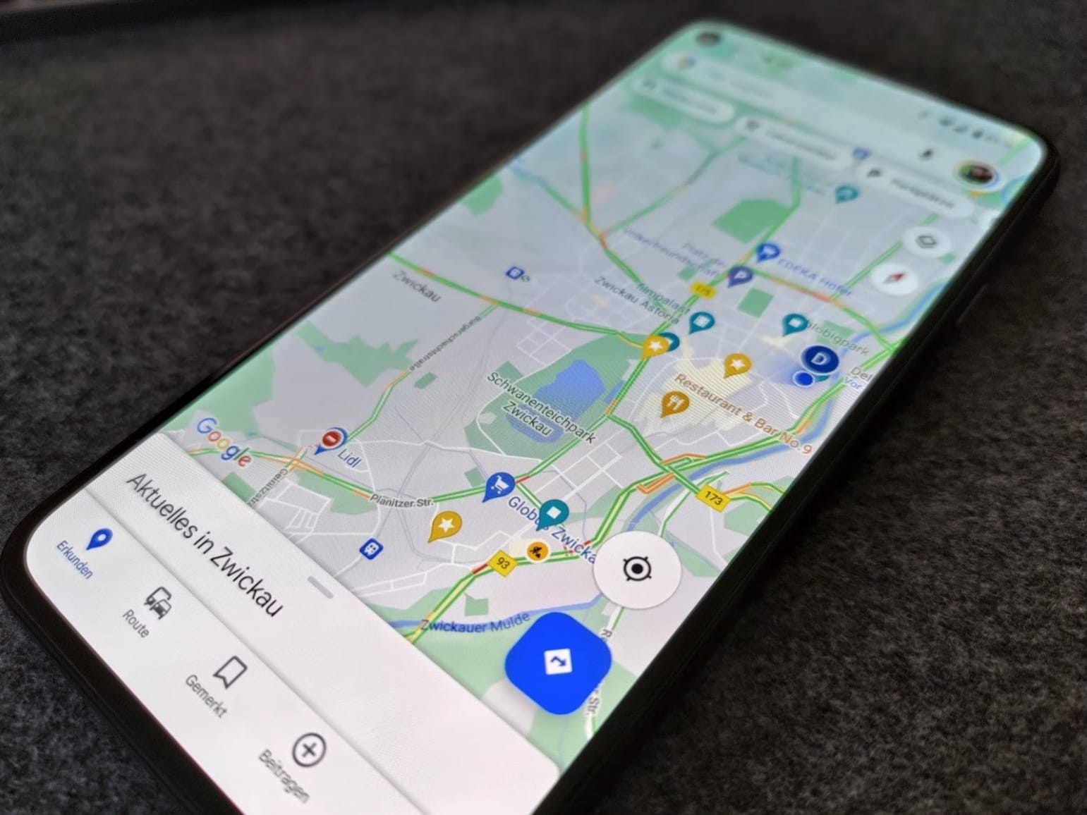 Google Maps App Head