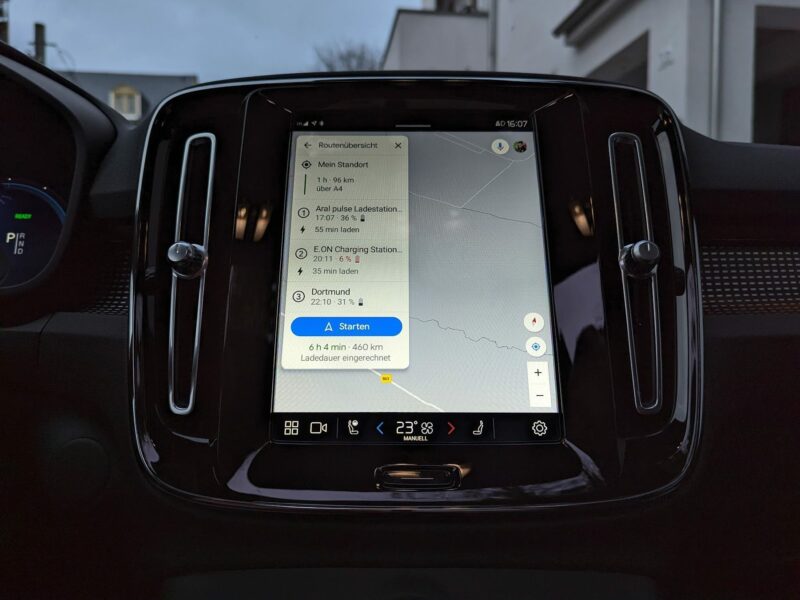 Android Automotive Testbericht 2021 Volvo Xc40 4