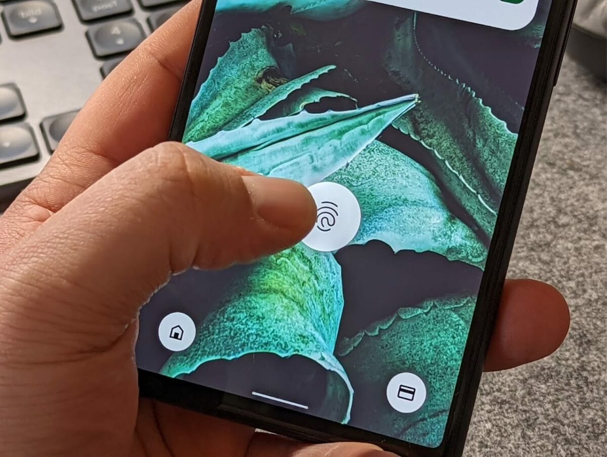 Fingerabdrucksensor Head