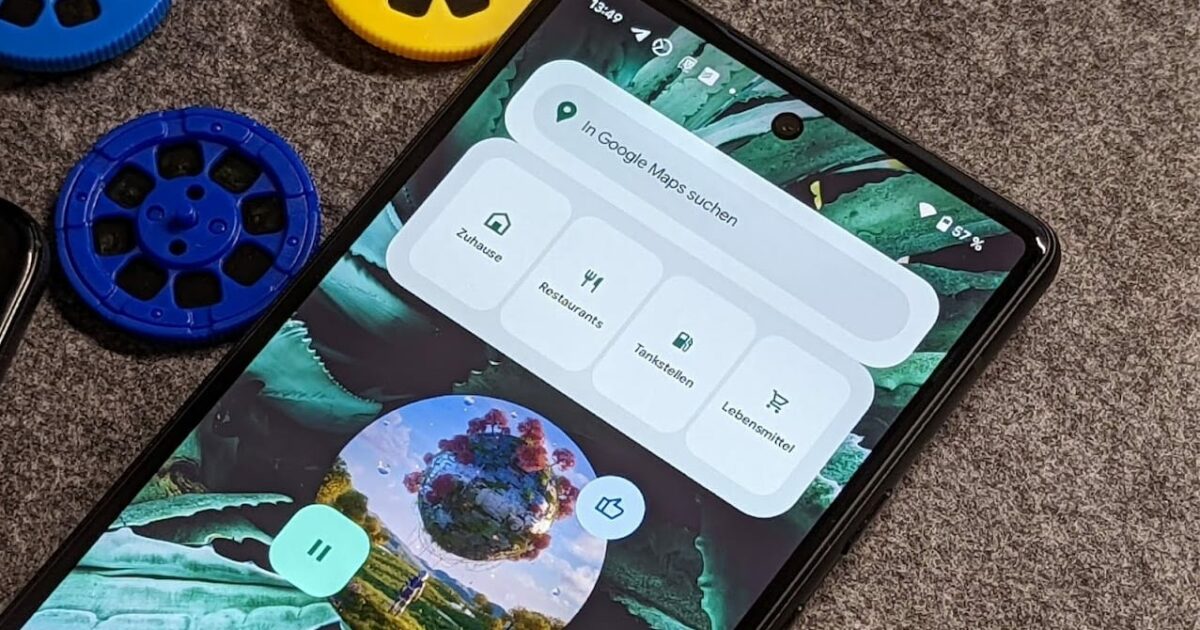 Google Maps Shortcuts Widget