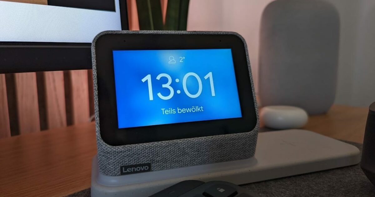 Lenovo Smart Clock Google Assistant Test 1
