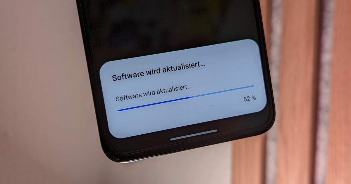 Software Wird Aktualisiert Update Head