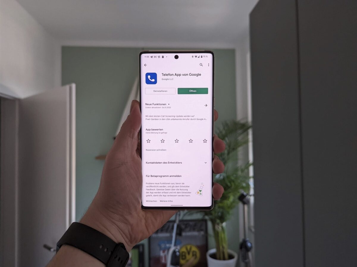Telefon App Google Head