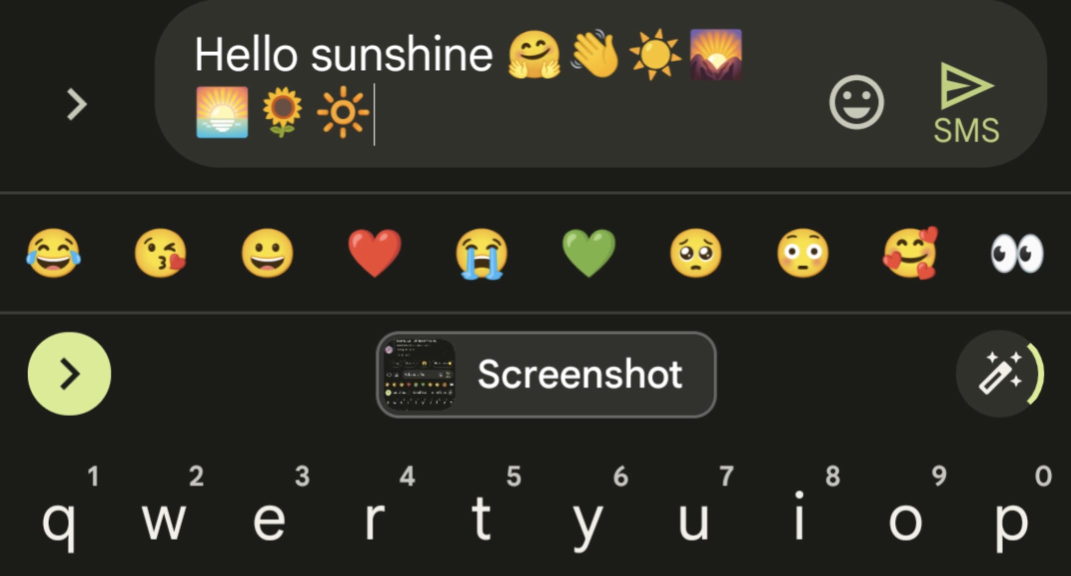 Gboard Magic Wand Emoji Taste