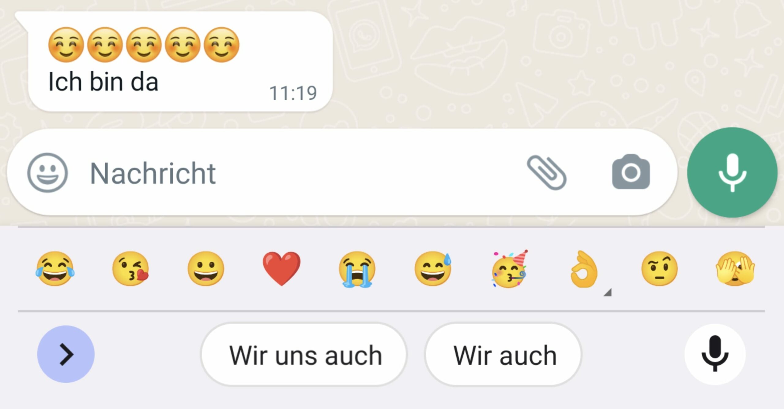 Gboard Vorschlaege Antworten