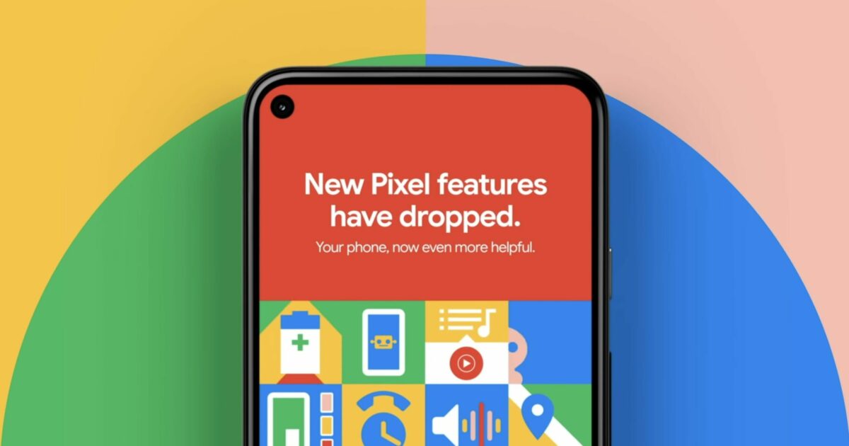 Google Pixel Feature Drop Head