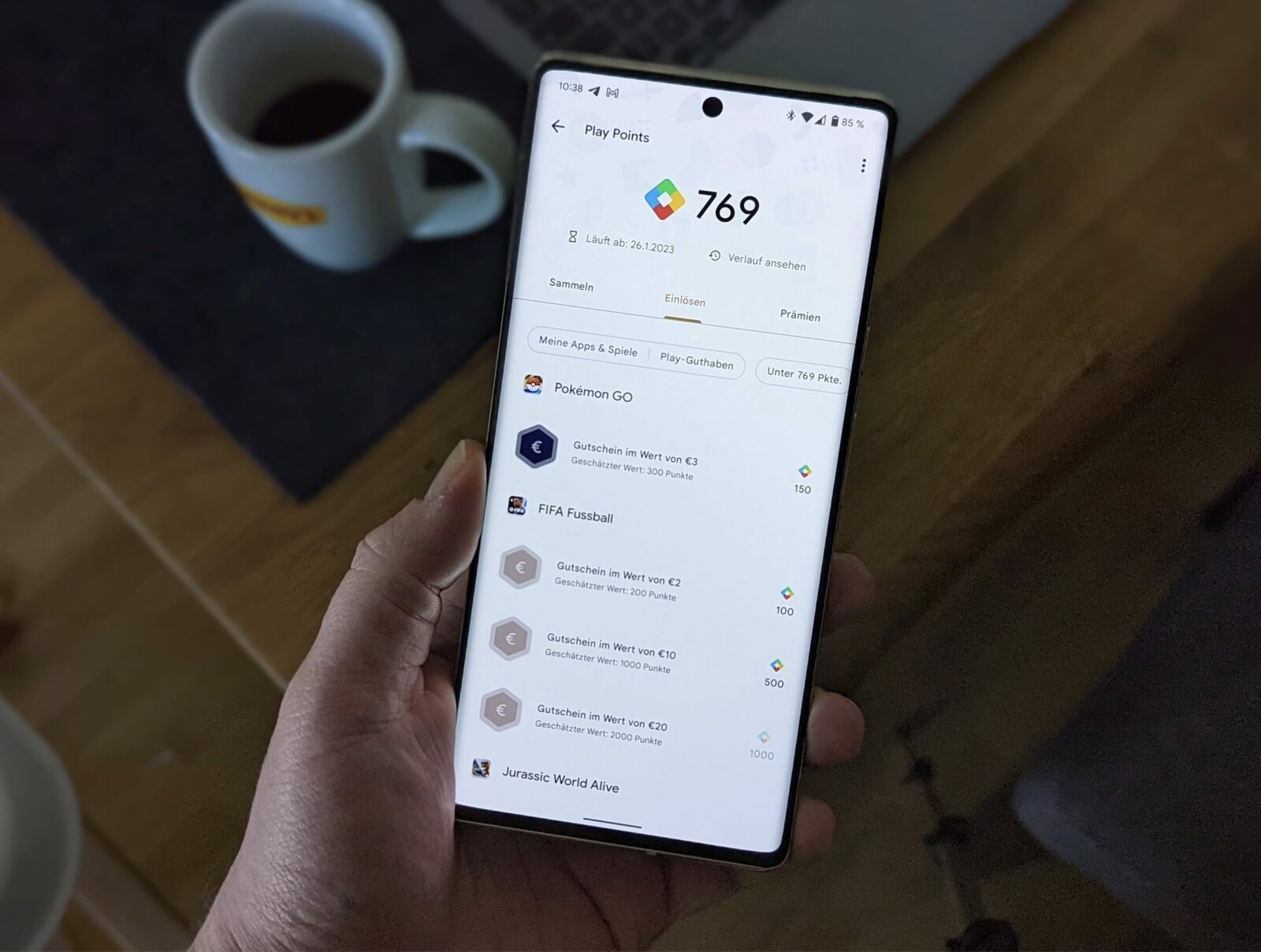 Google Play Points Head