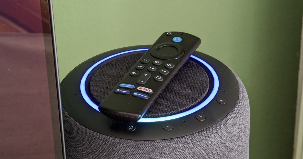 Amazon Echo Studio Und Fire Tv Fernbedienung Head