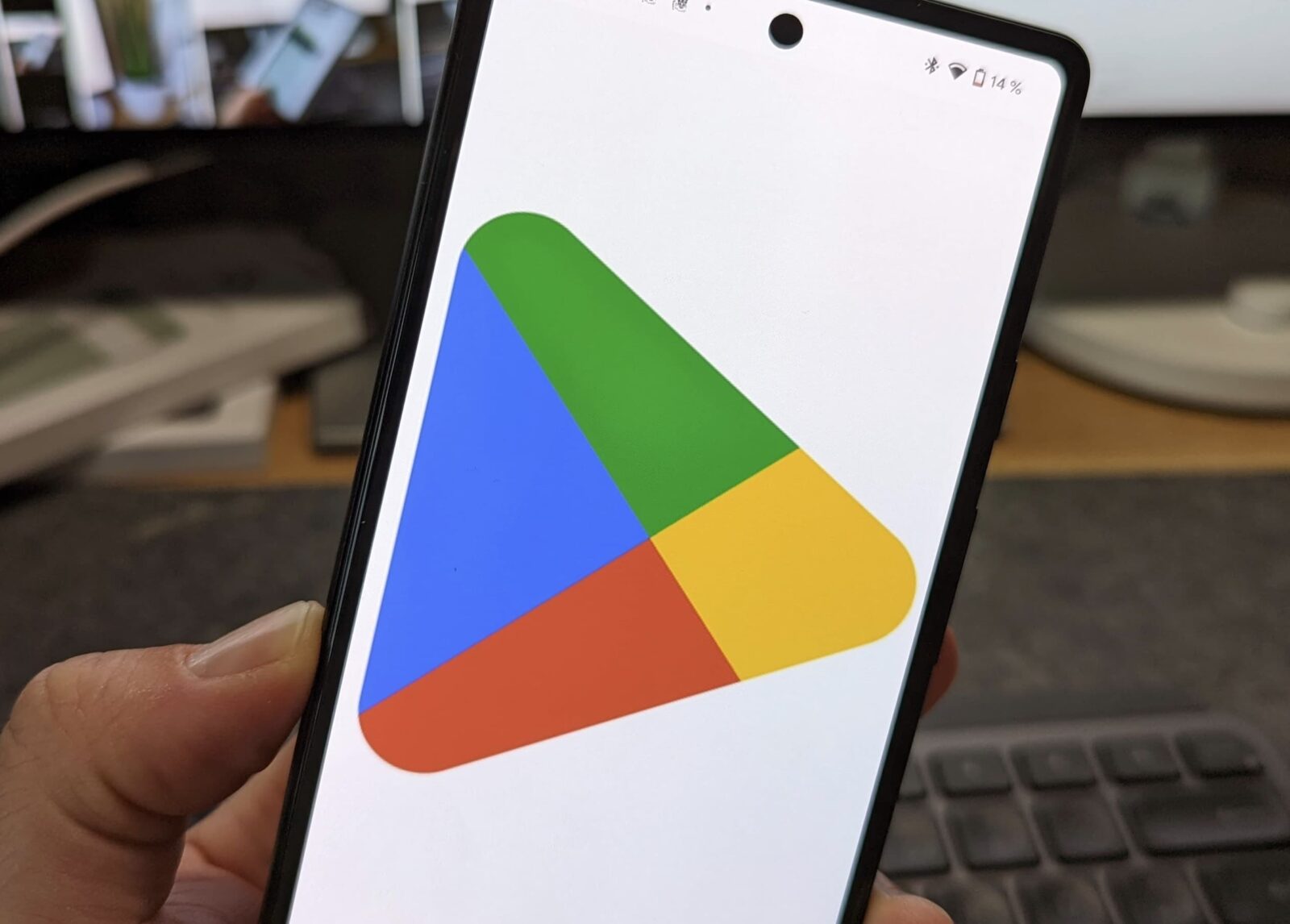 Google Play Logo Hero