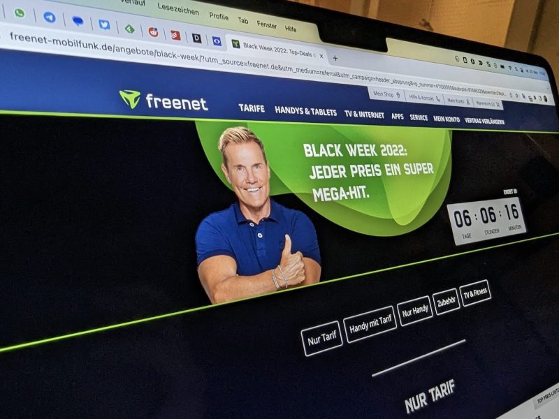 Freenet Black Friday 2022