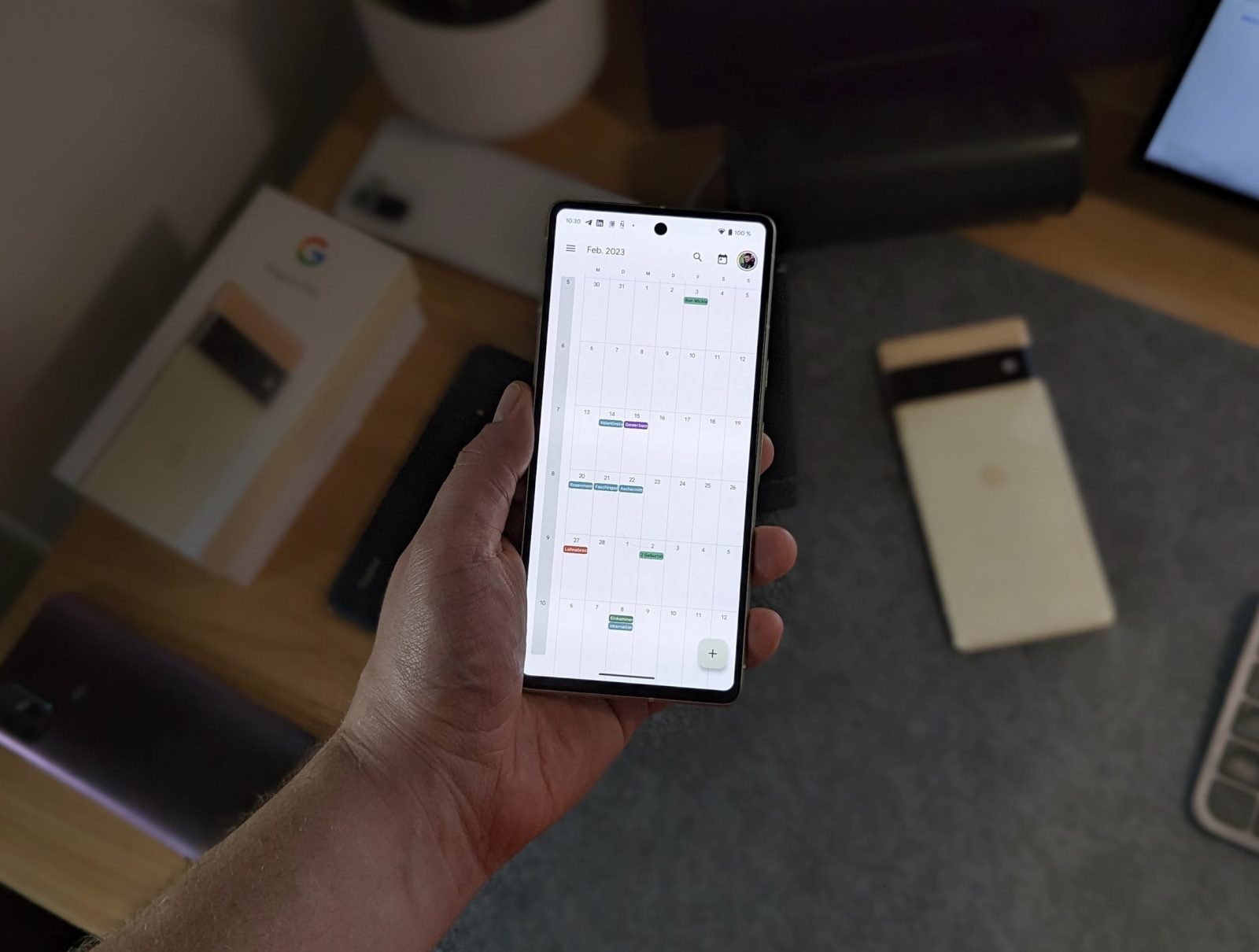 Google Kalender App Hero