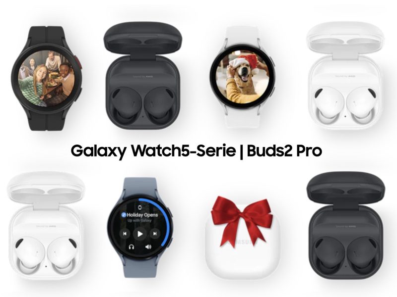 Samsung Galaxy Watch 5 Buds 2 Pro Cashback Aktion Dezember 2022