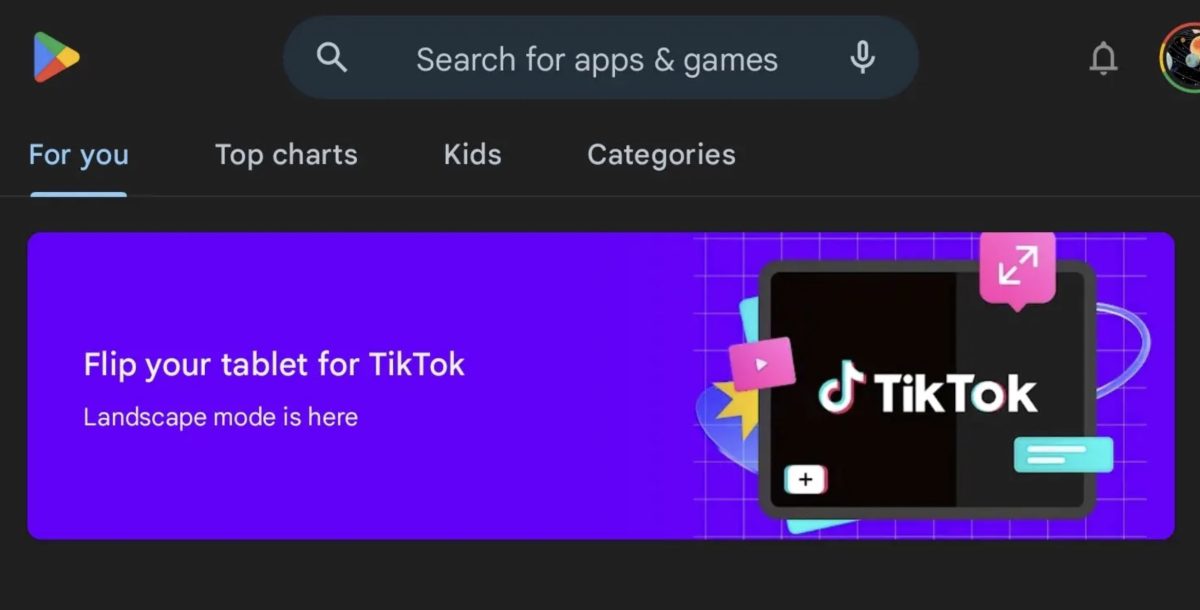 TikTok-Tablet