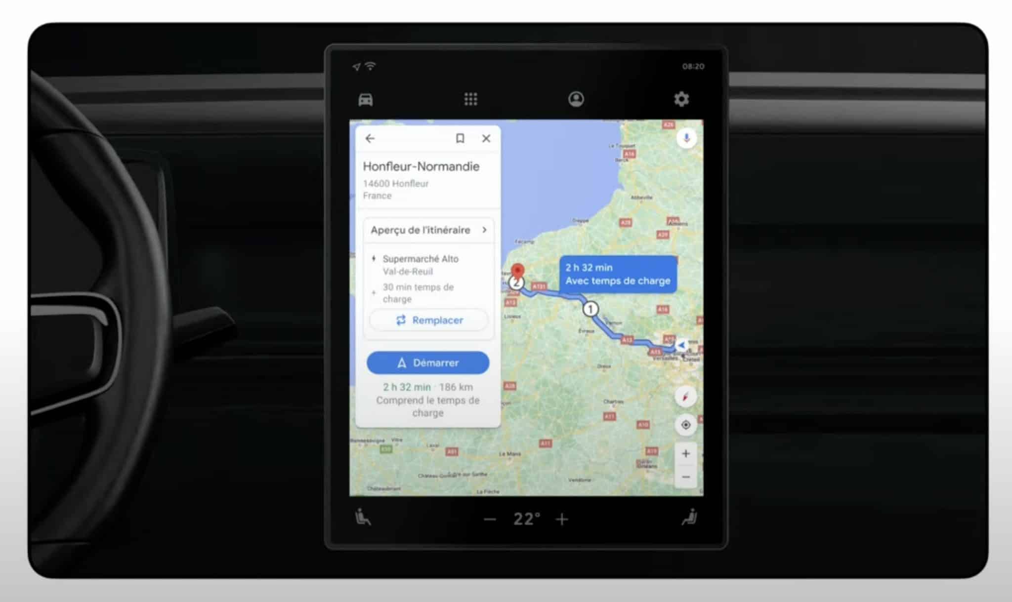 Google-Maps-KI-Routenplanung-Android-Automotive