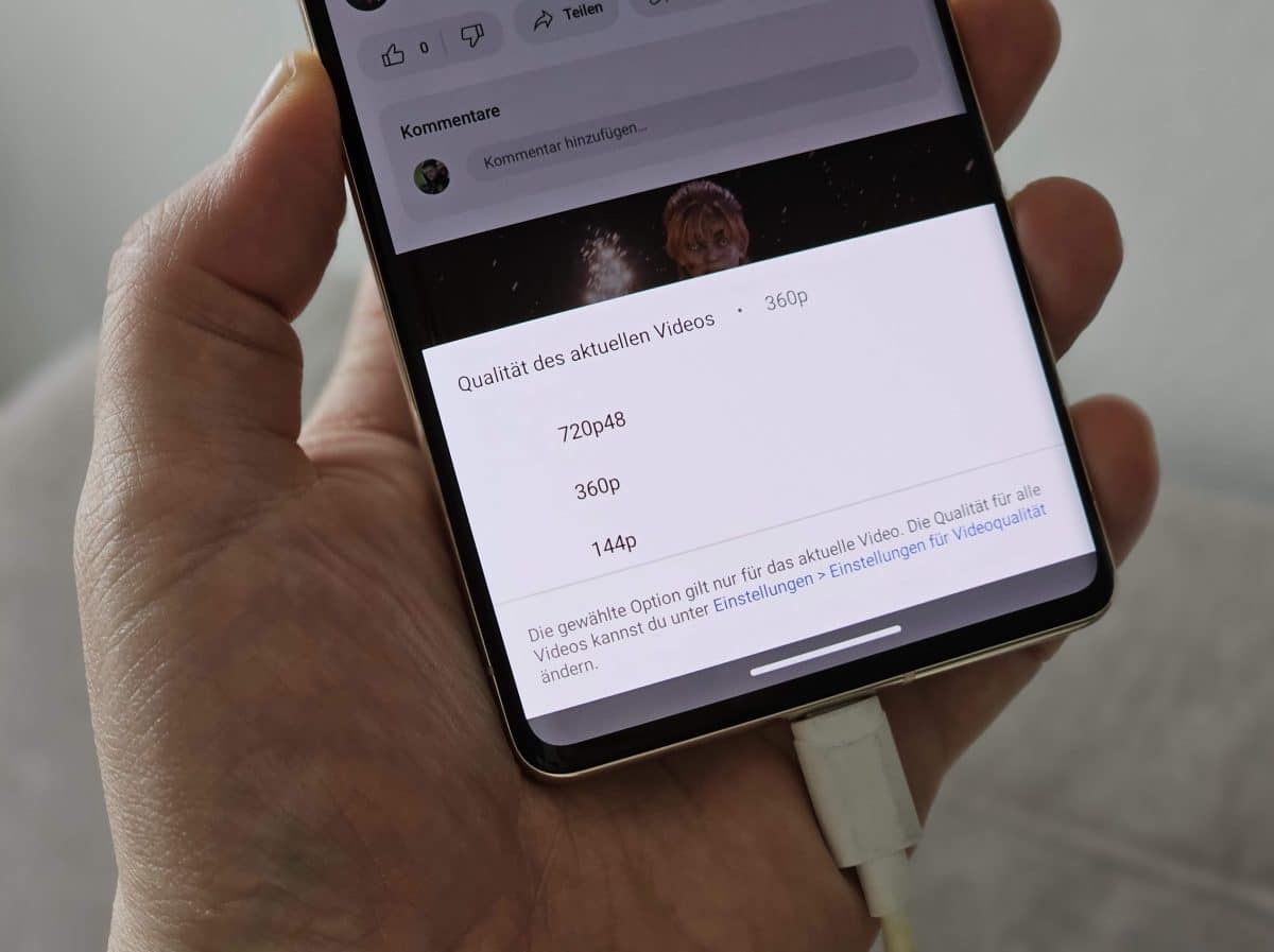 YouTube-App-Einstellungen