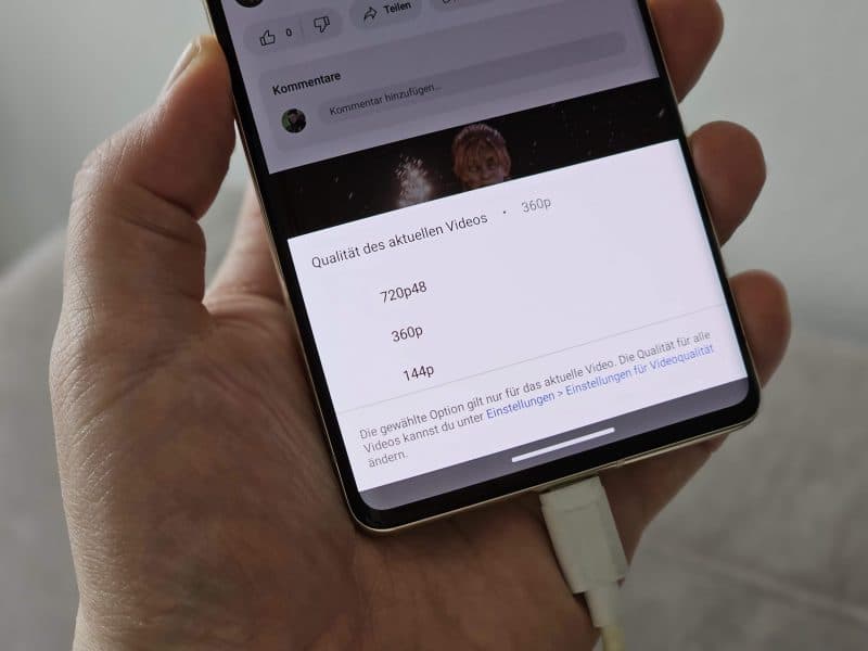 YouTube-App-Einstellungen
