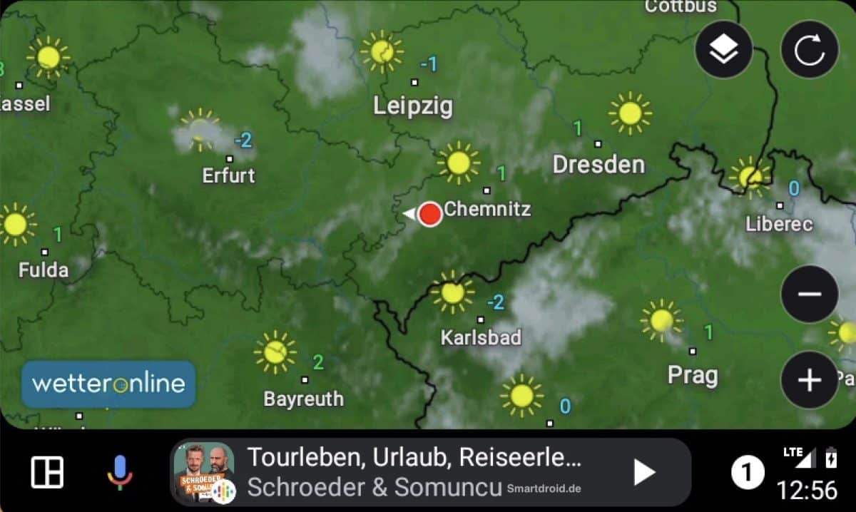 Wetter Online Android Auto 2