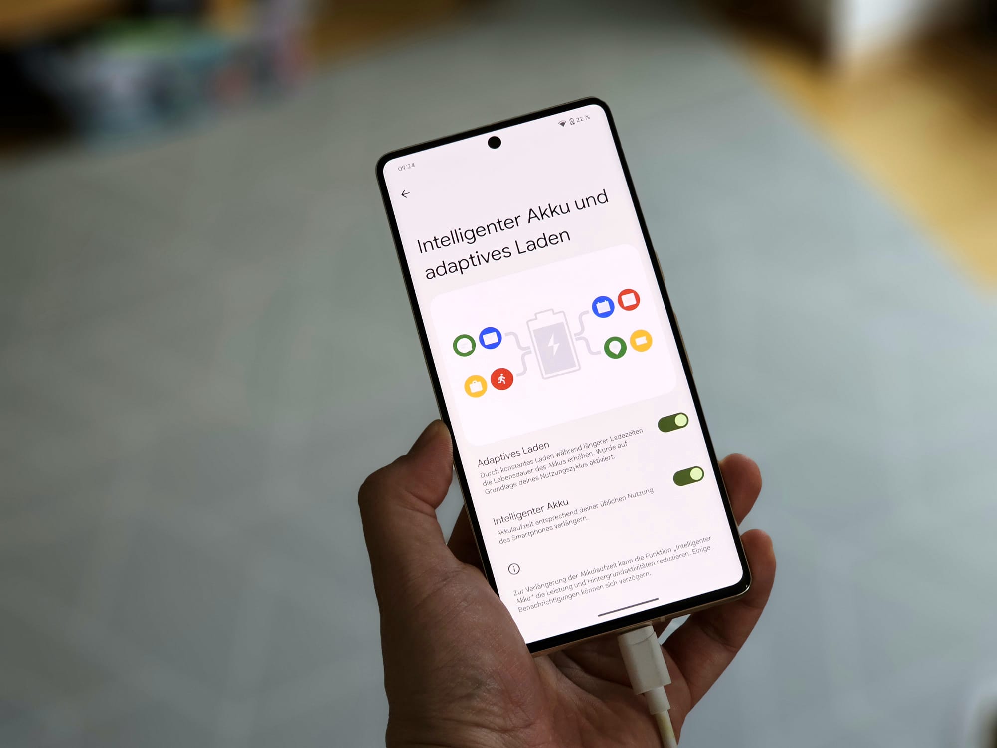 Google Pixel: Akkuschonendes Aufladen jetzt ohne Wecker möglich