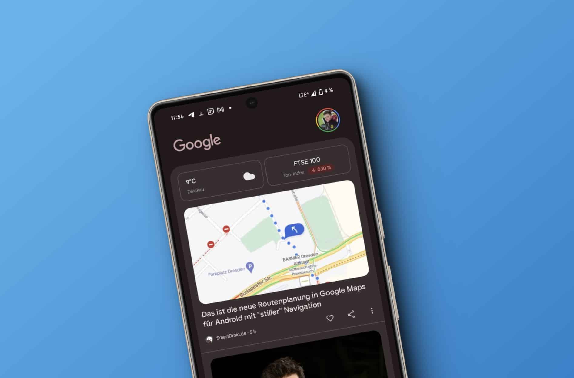 Google Discover zeigt sich in neuer Version auf Android-Geräten