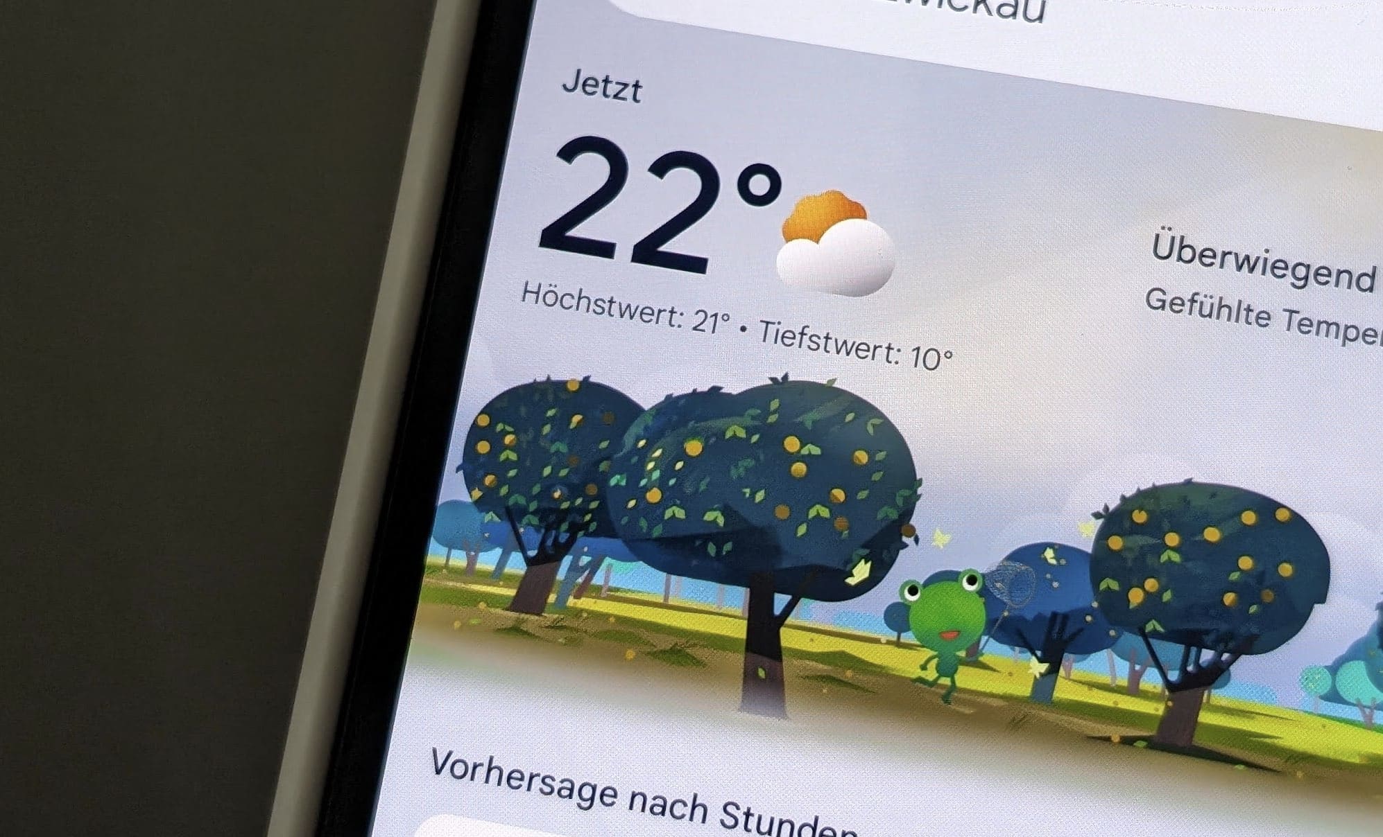 Google beschließt Aus für Wetter-App auf Android