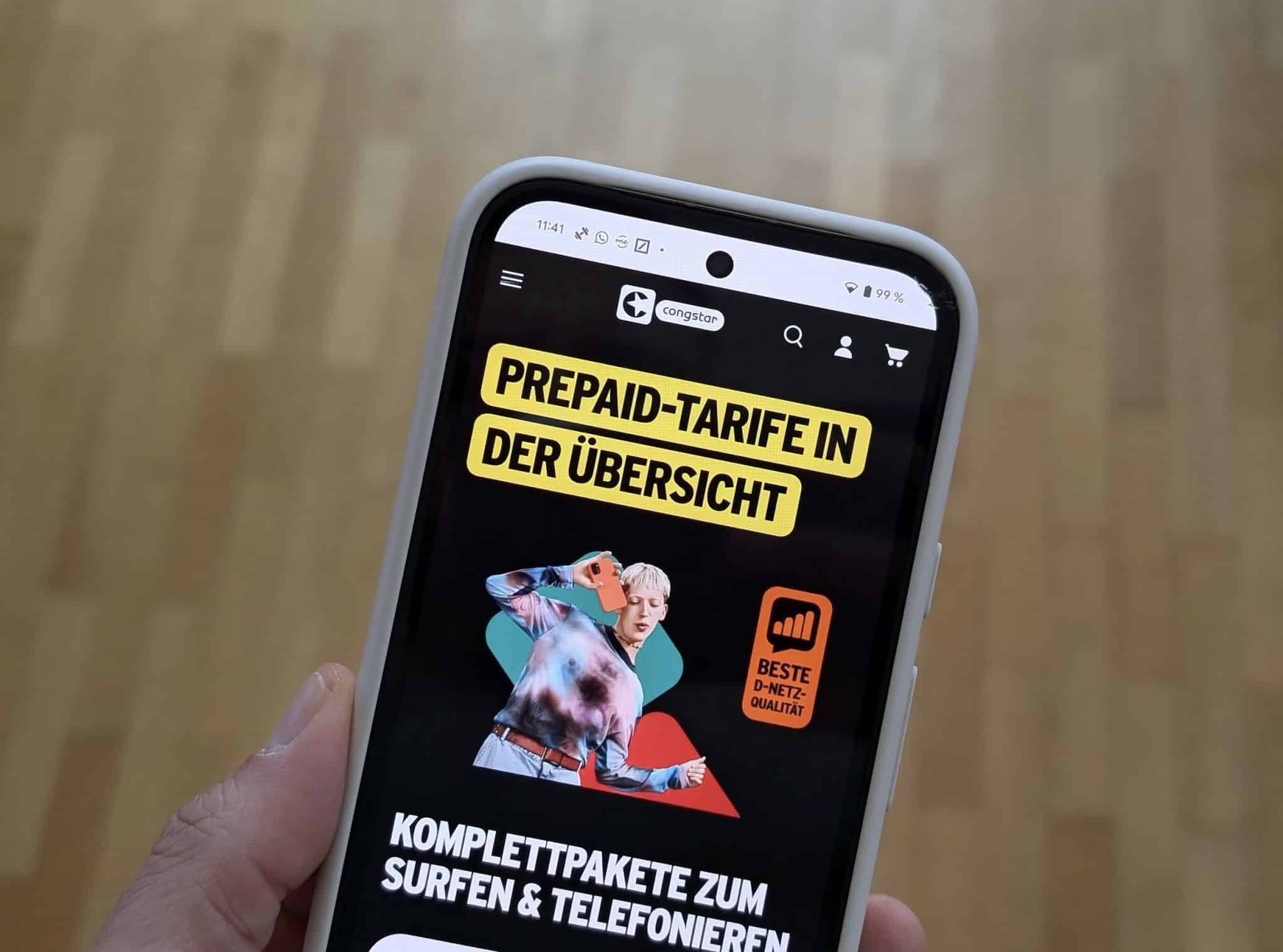 Congstar verlängert Prepaid-Aktion mit mehr Daten und besseren Preisen