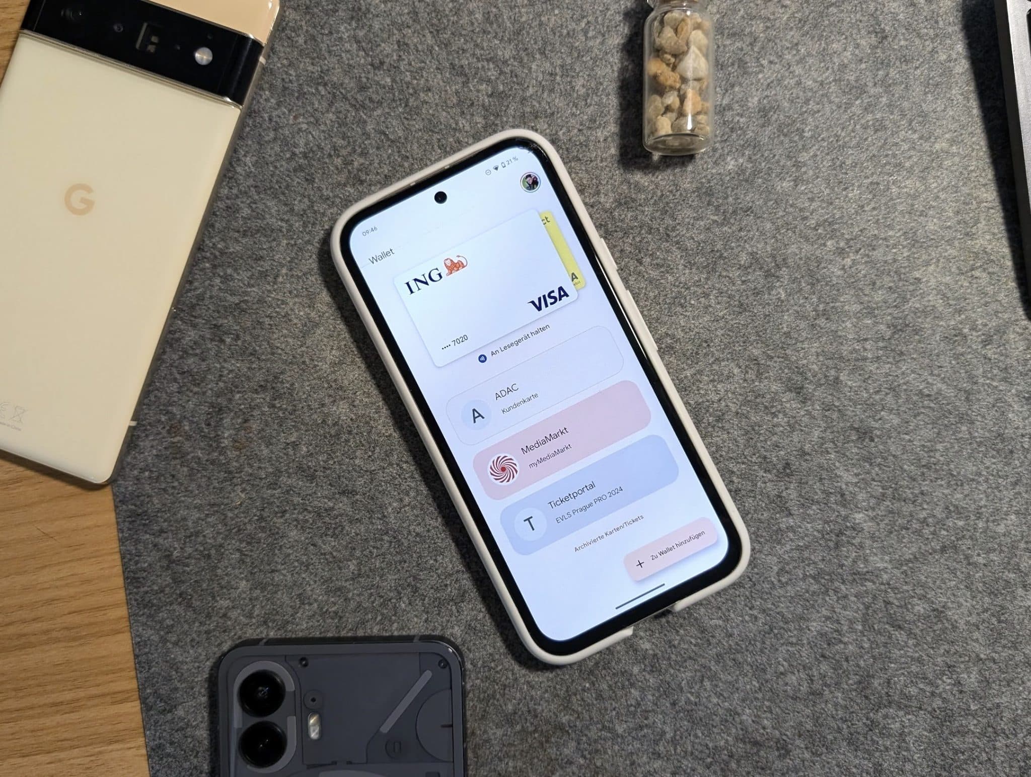 Klick für Vollbild-Ansicht 🔍 Google Wallet Hero