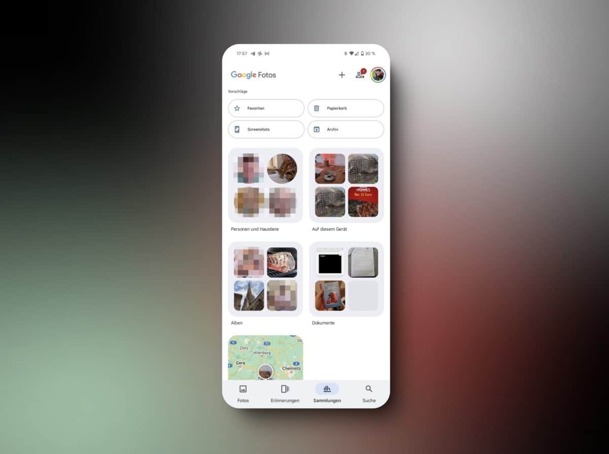 Google Fotos Sammlungen