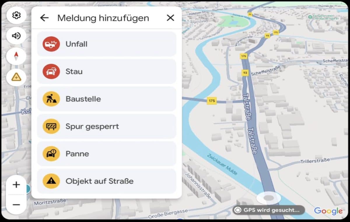 Klick für Vollbild-Ansicht 🔍 Android Auto Meldetaste