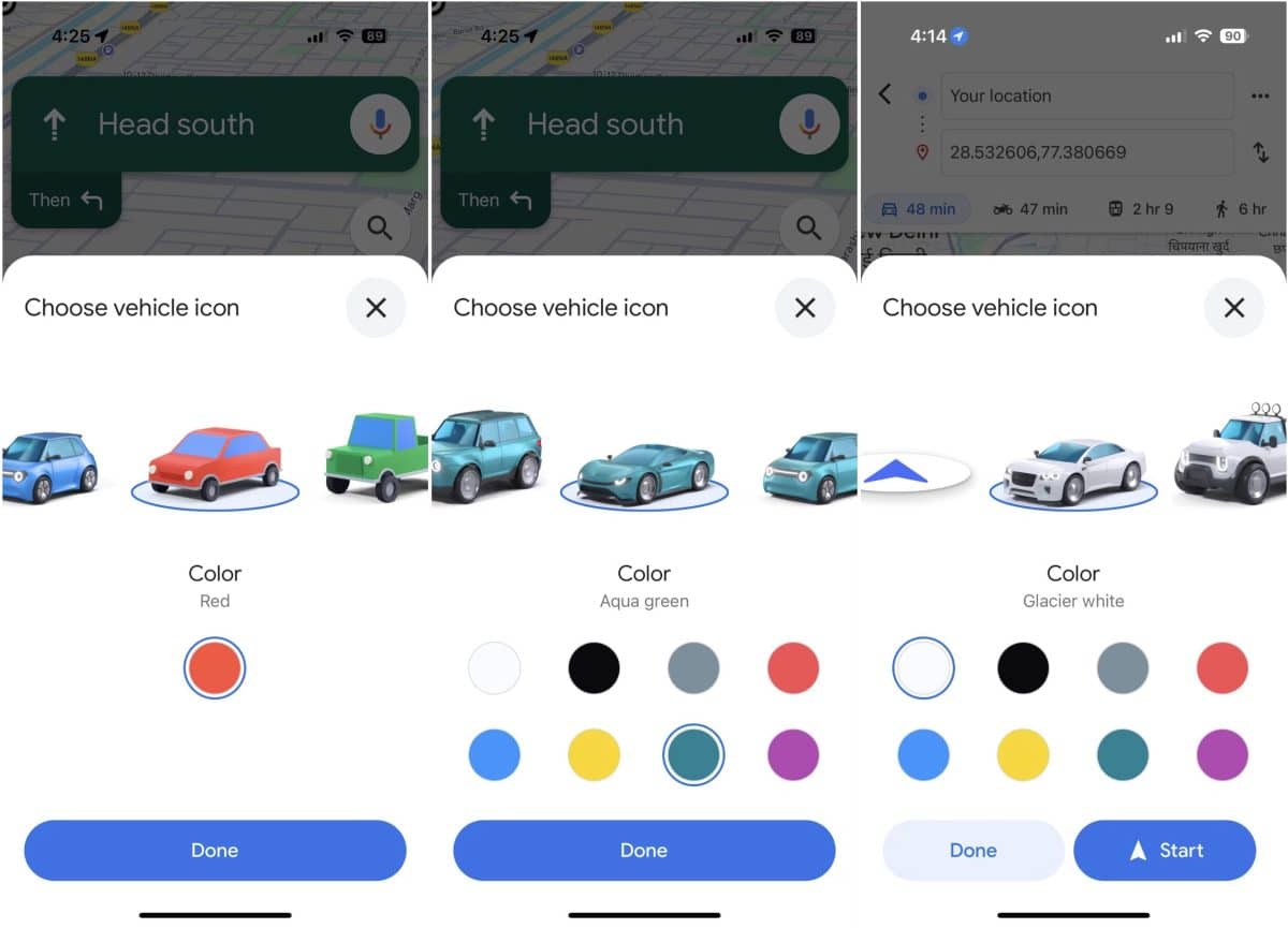 Google Maps Icons Update