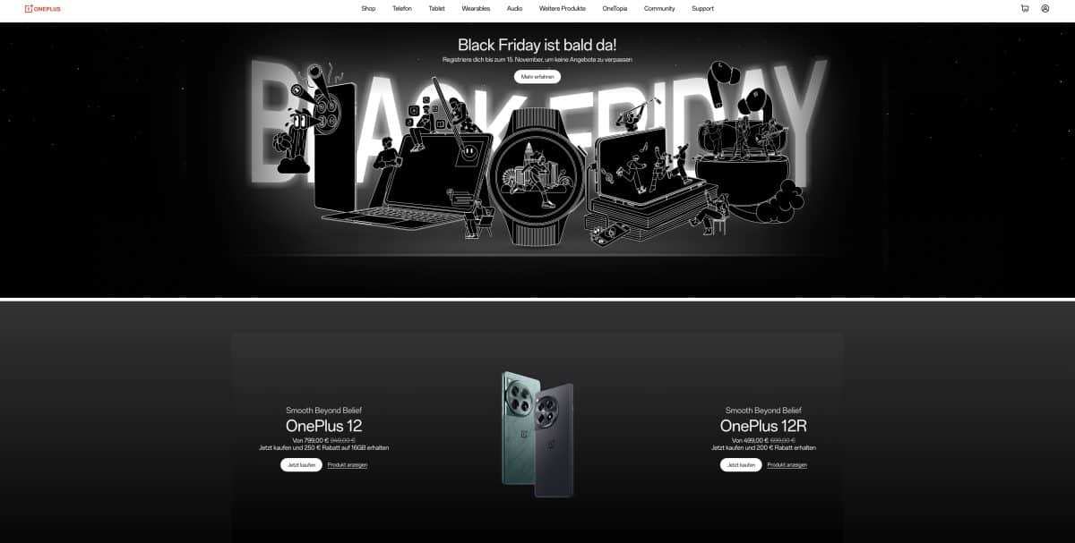 Klick für Vollbild-Ansicht 🔍 OnePlus Comeback Deutschland