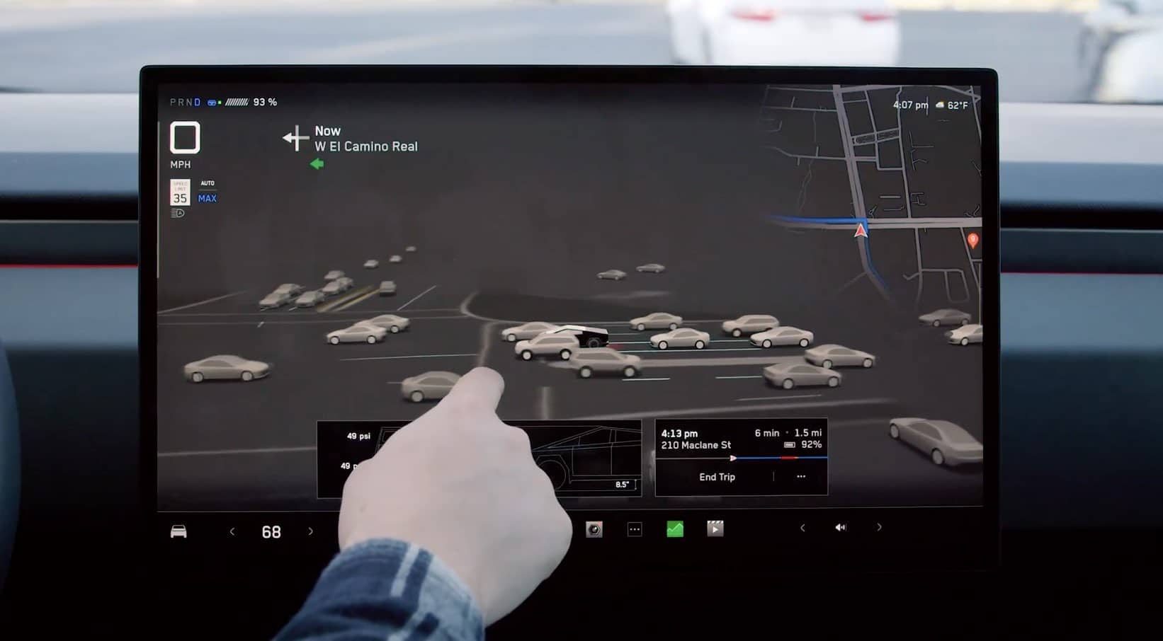 Klick für Vollbild-Ansicht 🔍 Tesla FSD Hero
