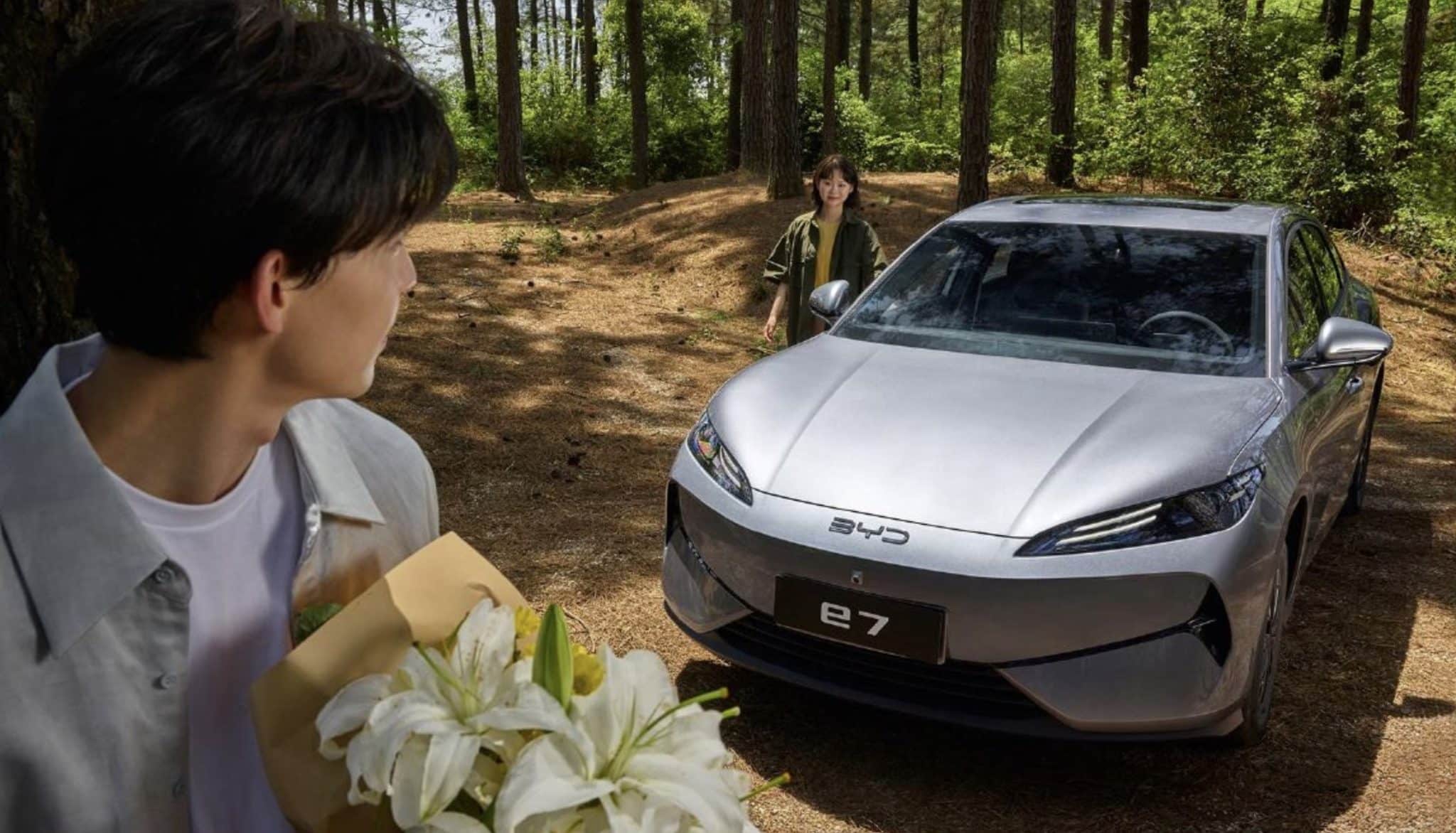 BYD bringt extrem billige Elektro-Limousine e7 an den Start